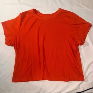 Old Navy sz 3X Ribbed Red Tee